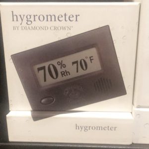 Diamond Crown Hygrometer